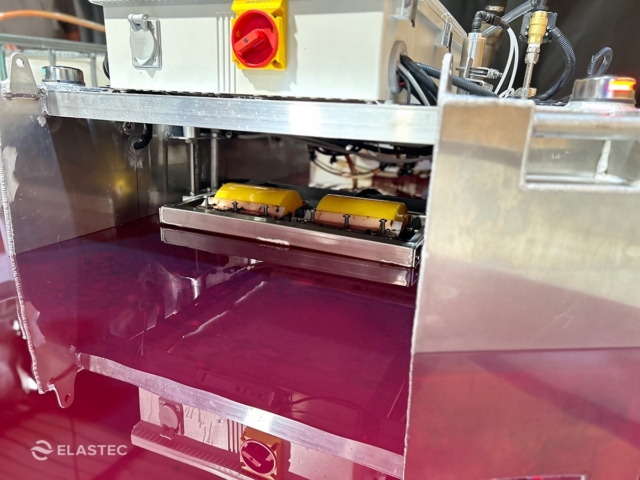 Remotely operated drum oil skimmer in diesel