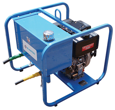 D9 boom reel power unit