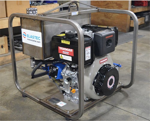 D9 power pack with stainless steel frame