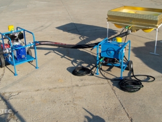 Skimmer de óleo Magnum 100 com bomba de lóbulo D7
