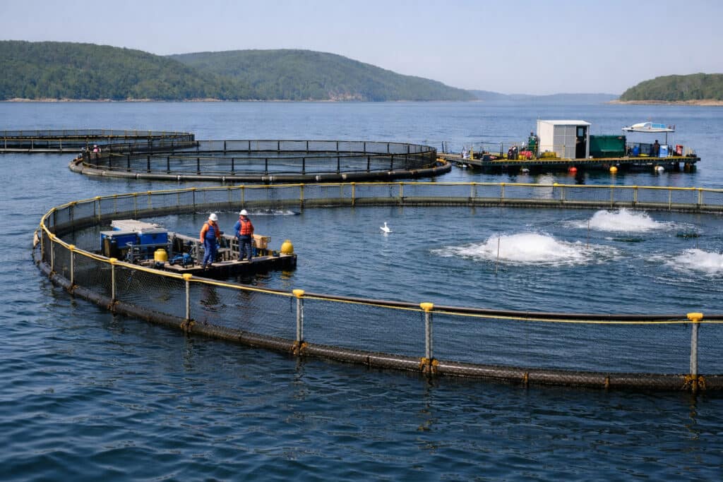 Floating barriers for fisheries and aquaculture