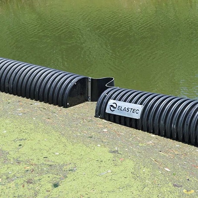 Brute Boom water hyacinth barrier